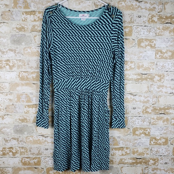 Vineyard Vines Dresses & Skirts - Vineyard Vines geometric pattern dress M